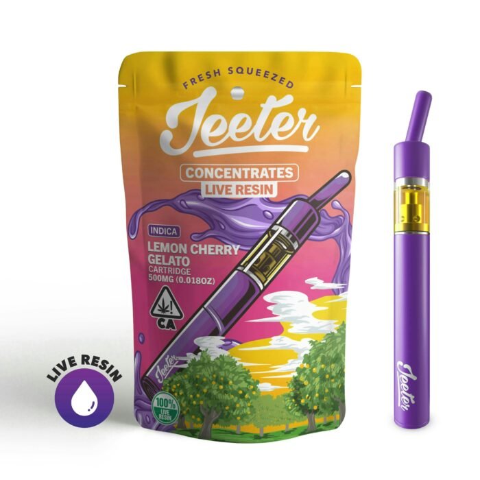 JEETER Lemon Cherry Gelato – Jeeter Juice Live Resin All-in-One Pen – 0.5g