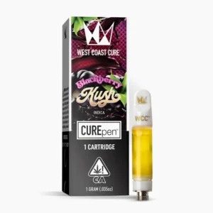 WEST COAST CURE | Blackberry Kush– CUREpen Cartridge – 1.0g