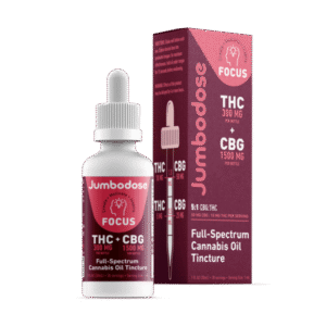 Focus • Tincture • 5:1 CBG:THC • 30mL • Jumbodose