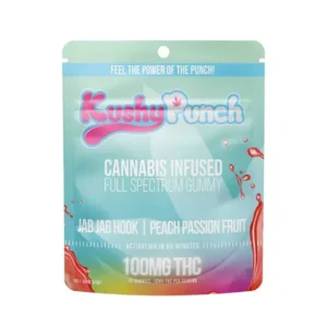 Kushy Punch Peach Full CBD Gummy