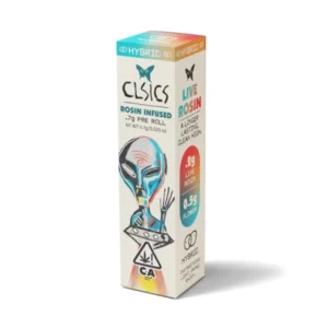 Rainbow Beltz [.7g] CLSICS Infused – Rosin Pre Roll