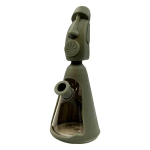 Silicone Bong – Moai Easter Island Head (20 cm)