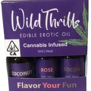Wild Bill’s Medicinals Wild Thrill’s, 10mg 3PK, Edible Erotic Oil